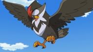 Staraptor was a member of Ash's team in the Diamond and Pearl anime (Image via The Pokemon Company)
